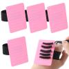 4 Pieces Lash Trays for Lashes Extensions Lash Holder with Adjustable Wrist Strap One Size Eyelash Extension Pallet Stand Holdersfor Makeup Most Eyelash Extension Holder (8-15 mm,Pink) view 1