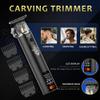 Electric Foil Shaver for Men 3-Piece Grooming Kit with Floating Blades & LED Display, IPX7 Waterproof Wet/Dry Beard Trimmer, Cordless Rechargeable Electric Razor for Travel (Black) view 4