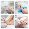 3PCS Ingrown Toenail File and Lifters, Pedicure Tools for Feet, Stainless Steel Double Ended Ingrown Toenail Tool, Ingrown-Toenails Removal Kit with Storage Case for Under Nail Clean (Silver) view 4