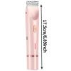 Dual Head Shaver Women, 2 in 1 Women Electric Shaver Dual Head Bikini Trimmer, Wet & Dry Use Hair Removal view 4
