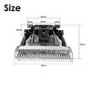 Ceramic Blade,Compatible For Remington,HC5810 HC5811,Compatible For BaoRun,X7 P2 P6 P9 S1 Spare Knife Electric Hair Clipper Cutter Head Anti-lag view 3