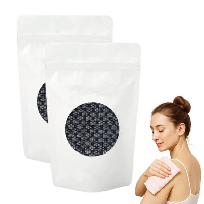 2026 New Exfoliating Shower Towel, Premium Scrub Wash Cloth for Body Face, Exfoliating Towel for Shower Travel Friendly, Quick Drying Durable and Gentle for Sensitive Skin (Black 2pcs)