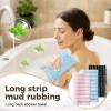2026 New Exfoliating Shower Towel, Premium Scrub Wash Cloth for Body Face, Exfoliating Towel for Shower Travel Friendly, Quick Drying Durable and Gentle for Sensitive Skin (Black 2pcs) view 3