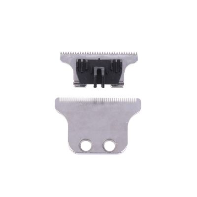 1Set Hair Clipper Blade For T-Shaped Hair Clipper Replacement Blade Hair Trimmer Clipper Knife Barber Cutting Head(Silver)