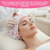 2Pcs Pink Deep Conditioning Hot Oil Hair Treatment Caps, Double Layer, Waterproof Deep Conditioning Hair Cap, Reusable Shower & Steam Caps view 2