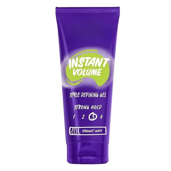 Au~ssie Instant Volume Style Defining Hair Gel, for Straight Hair and Wavy Hair, Unisex, 7 oz