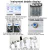 6-in-1 Professional Hydrating Facial Cleansing Brush - Hydrate, Moisturize, Revitalize - for Salons, Spas, and Home Green view 3