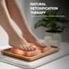 Himalayan Salt Foot Bricks  Pack of 2, 100% Natural Detox Stones (10"x4.5"x1") Foot Shape, for Relaxation & Spa Therapy view 2