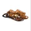 LELET NY Women's Eden Resin Medium Pony Cuff, Tortoise, Brown, Tan, One Size view 1