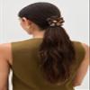 LELET NY Women's Eden Resin Medium Pony Cuff, Tortoise, Brown, Tan, One Size view 3