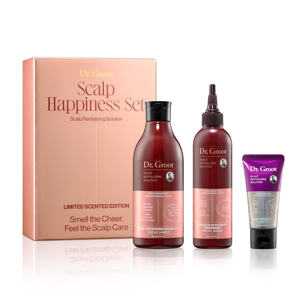Dr. Groot Scalp Revitalizing Solution Scalp Happiness Set LIMITED EDITION HOLIDAY SET
