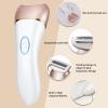 HETHLIF Women Electric Hair Removal 2 in 1 Epilator Trimmer Digital Display Washable Gentle Shaving Legs Underarms Bikini view 4