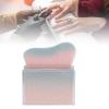 Brrnoo Angled Flat Head Cosmetic Tool Portable Soft Foundation Applicator for Blending, Contouring, Highlighting & Nail Art (Blue to Pink Gradient) view 2