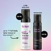 b.tan Large Violet Base Self Tanner Mousse | A Little Extra Love At First Tan - 1 Hour Express Sunless Tanning Foam, Cancels Orange Tones, Dark Bronze Glow, No Fake Tan Smell, Face & Body, 10.1 Fl Oz view 2