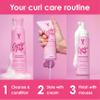 V&CO. Curly Pop Curl Defining Mousse Curl Mousse for Curly Hair, Curling, Anti Frizz & Moisturizing Hair Care with Peptides & Jojoba Oil, 7 oz view 3