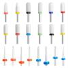 CUN7 5Pc Ceramic Nail Art Drill Bits Rotary Cutter Clean Apparatus for Manicure Milling Machine Accessories Removal Gel Tool .AT7 view 3