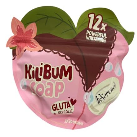 KSerene Kilibum Soap Gluta Gycolic, 3 bars x 70g