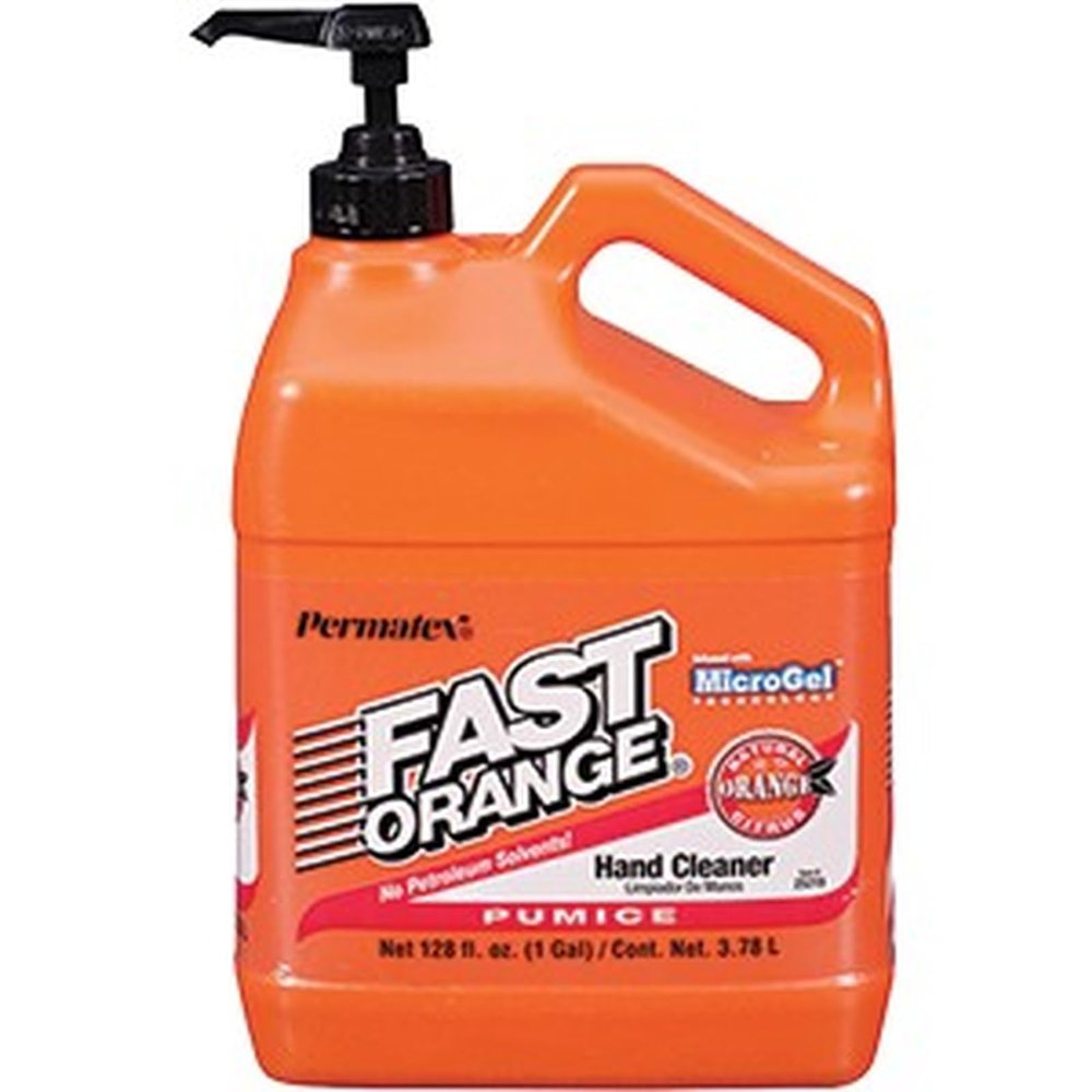 1PK 25219 1gal Fast Orange Hand Cleaner Pumice Lotion w/Pump LANC-153185-NF