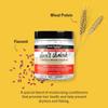 Aunt Jackie's Flaxseed Recipes Don't Shrink Elongating Hair Curling Gel for Natural Curls, Coils & Waves, Helps Prevent Dryness & Flaking, 15 oz Each,(Pack of 6) view 2