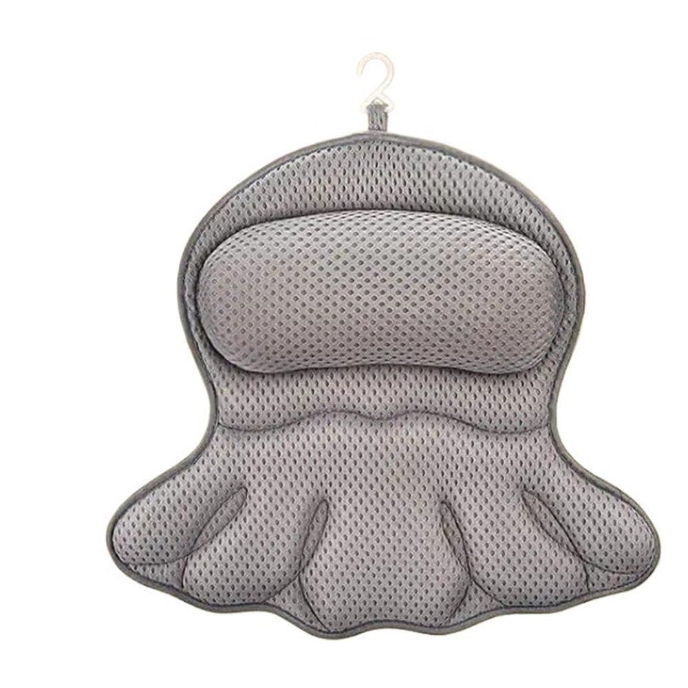 Bath Pillow Bathtub,Compatible For Tub Neck And Back Support, Headrest With Soft 4D Mesh(JJ380-A2)