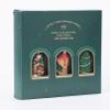 dPois Christmas Hand Cream Gift Set for Women Men 3 Pack Hydrating Hand Lotion Winter Care for Dry Hands Green One Size view 1