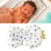 BAFOVY Baby Bath Support Cushion Infant Bath Pillow Newborn Bath Mat with 3 Buckle Safety Straps for Bathtub 0-12 Months Pattern view 1