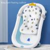 BAFOVY Baby Bath Support Cushion Infant Bath Pillow Newborn Bath Mat with 3 Buckle Safety Straps for Bathtub 0-12 Months Pattern view 4