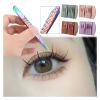 6 Pcs High-Precision False Eyelash Tweezers Set for Beginners - Perfect for Fake Eyelash Extensions, Individual Curved Strip, Nail Art & Makeup Tool(A) view 2