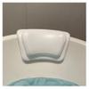 Compatible For Non-Slip Bathtub Pillow With Silicone Sponge Waterproof PU Cover  Universal Bath For Spa, Relaxation, Shower(WHITE) view 2