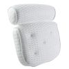 Compatible For Bath Pillow With 4D Breathable Mesh And 7 Suction Cups To Help Support The Head, Back, Shoulders And Neck(White) view 1
