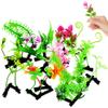 100Pcs Sprouts Rave, Simulation Sprouts Rave Clips, Cute Plant Hair Clips, Hair Accessories for Parties, Family Gathering, Daily Wearing view 2