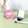 PYNSVNVM 2-face Makeup Mirror Square Portable Cute Girl's Gift Hand Mini Magnifying Pocket Double-Sided Compact(A) view 3