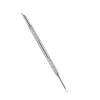 Circle Shaped Nail Cleaner Double Headed Cuticle Scraper Metal Nail Pushers view 1