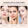 3 In 1 Anti-Wrinkle Foundation Stick Korean Hydrating Lightweight Flawless Eraser Foundation Stick with Brush, Moisturizing Double Head Makeup, Natural Color view 3