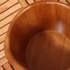 XYIANG Wooden Barrel Foot Spa Wood Bucket for Pedicure,Foot Soak Bucket,Foot Tub for Soaking Feet,Foot Basin for Adults,Foot Bath Spa Tub(B) view 4