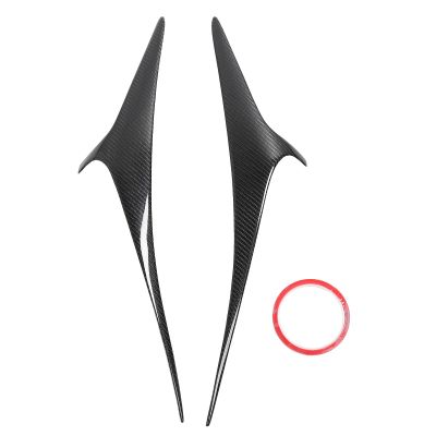 Qianjyvous Front Head Eyebrow Cover for 2018 2023, Eyebrow Trim, 3K Glossy h Scratch ting,