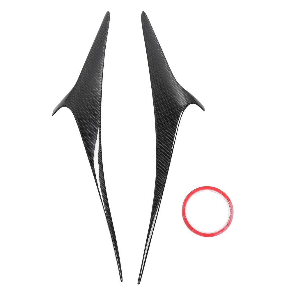 Qianjyvous Front Head Eyebrow Cover for 2018 2023, Eyebrow Trim, 3K Glossy h Scratch ting,