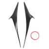 Qianjyvous Front Head Eyebrow Cover for 2018 2023, Eyebrow Trim, 3K Glossy h Scratch ting, view 1