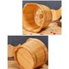 XYIANG Wood Foot Bath Bucket Foot Wash Basin for Foot Bath,Foot Soaking Tub,Foot Spa Bucket with Massage,Solid Cedar Wood Foot Soaking Barrel Bucket view 3