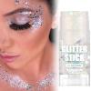 Body Glitter Stick - Sparkling Skin Paint,Shimmer Body Face Glitter Makeup | For Banquet Socializing Workplace Casual Travel Business Home Use Gift For Girlfriend Wife Friend Sister Women view 3