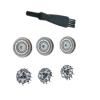 3pcs Replacement Shaver Head, Compatible For Philips,Compatible For Norelco, 9000 Series S9090 S9031 S9151 S9152 S9311 S9321 Razor Blade view 2