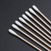 Professional Cotton Swabs, 6 Inch Sterilized Wooden Sticks with Pure Cotton Tips, Medical Grade for Personal Care and Beauty Applications (Pack of 1000) view 2