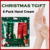 Christmas Hand Cream Set for Foot Dry Cracked Hands 5-Pack Moisturizing Hand Care Collection Gift, Holiday Themed Lotion, Fragrant Cream view 3