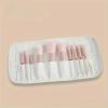 10PC mini makeup brush set, equipped with mini makeup brush bag powder blusher and paint, portable beauty tools view 2