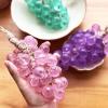 Grape Soap, Grape Soap on a Rope, Personalized Original Handmade Crystal rape oap Gentle Cleansing oap, Suitable for Bathroom Sink (Rose-2) view 2