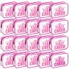 20 Pcs Cheer Goodie Bags Cheer Snack Bags for Team 7 X 5 '' Pvc Cheerleader Gifts Bulk Waterproof Portable Cheerleader Tote Cheerleading Travel Duffel Packet for Teammate Party Party Supplly(Pink) view 1