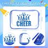 20 Pcs Cheer Goodie Bags Cheer Snack Bags for Team 7 X 5 '' Pvc Cheerleader Gifts Bulk Waterproof Portable Cheerleader Tote Cheerleading Travel Duffel Packet for Teammate Party Party Supplly(Blue) view 2