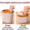 Portable Pedicure Bowl with Drain Valve, Stainless Steel Band Foot Bath Bucket, Foot Spa Pedicure Basin, Convenient Foot Soak Tub for Relaxation(Small) view 4