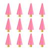 LVYKING 12 Wax Tipped Picks, Pink rhinestone picker tool view 1