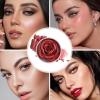 Blush Roses - 3D Petal Effect Liquid Blusher | Glow Blusher | Rose Blush | Cheeks Blushers For Natural Long-Lasting Non-Greasy Buildable Rouge For Women & Girls view 4